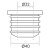 Manchon réducteur 32/40mm^Somatherm for you Discount