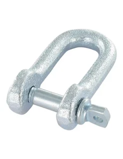 Manille Droite à Piton à Oeil Acier zingué blanc 12 - 10 pièces^Vis Express Sale