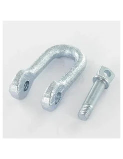 Manille Droite à Piton à Oeil Acier zingué 10 - 1 pièce-Vis Express Clearance