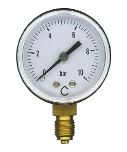 Manomètre à raccordement radial mâle 1/4^Somatherm for you Hot