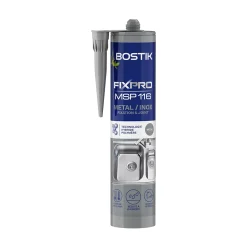 Mastic colle métal et inox 290 ml-Bostik New