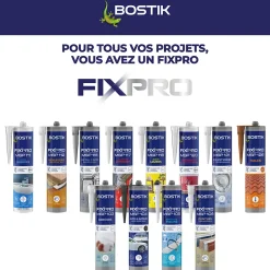 Mastic colle voitures et bateaux 290 ml coloris noir^Bostik Best