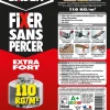 Mastic de Fixation Fixer Sans Percer Extra Fort Lot de 2 Cartouches 310 ml + 1 Gratuite-Sader Hot