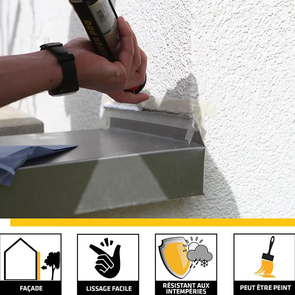 Mastic d'étanchéité Seal 184 maçonnerie 300ml^Sika New