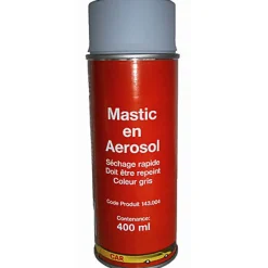 Mastic en aérosol 400 ml coloris gris^