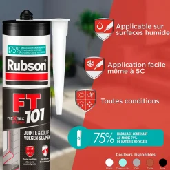 Mastic FT101 transparent 280ml^Rubson New