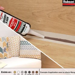 Mastic pour parquet RAL7016 280ml-Rubson Best