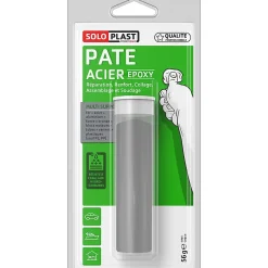 Mastic époxy à base d'acier Solomet 57 g-Soloplast Best