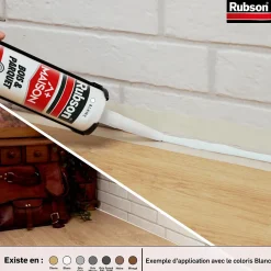 Mastic pour parquet hêtre 280ml-Rubson New