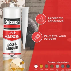 Mastic pour parquet chêne 280ml^Rubson Outlet