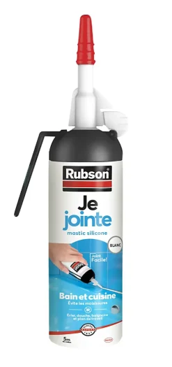Mastic Sanitaire Je Jointe blanc MSP 100ml-Rubson Clearance