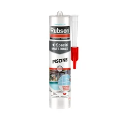 Mastic Special Materials Piscine transparent cartouche 280ml-Rubson Best