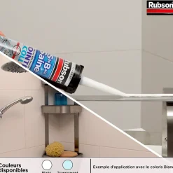 Mastic salle de bain Jointe&Colle blanc 280ml^Rubson Sale