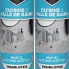 Mastic silicone acétoxy translucide cuisine et salle de bains vendu par 2^Volden New