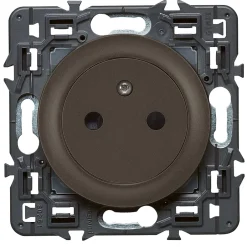 Mécanisme de prise 2 pôles+terre Céliane graphite-Legrand Online