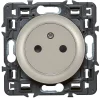 Mécanisme de prise de courant avec terre affleurante Céliane 16A titane^Legrand Sale