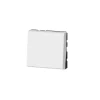 Mécanisme interrupteur va-et-vient à voyant Mosaïc blanc, 2 modules-Legrand Best