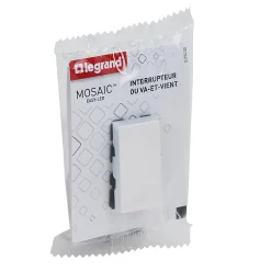 Mécanisme interrupteur va-et-vient Mosaïc blanc^Legrand Discount