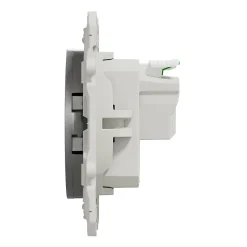 Mécanisme prise avec terre Odace aluminium^Schneider Electric Best