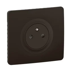 Mécanisme prise de courant avec terre affleurante Céliane 16A noir sans plaque^Legrand Online