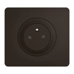 Mécanisme prise de courant avec terre affleurante Céliane 16A noir sans plaque^Legrand Online