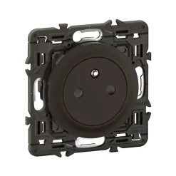 Mécanisme prise de courant avec terre affleurante Céliane 16A noir sans plaque^Legrand Online