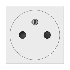 Mécanisme prise 2pôles+terre affleurante 2 modules Mosaïc-Legrand New