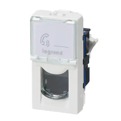 Mécanisme prise RJ45 cat6 1 module Mosaïc-Legrand Best