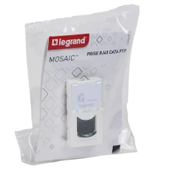 Mécanisme prise RJ45 cat6 1 module Mosaïc-Legrand Best
