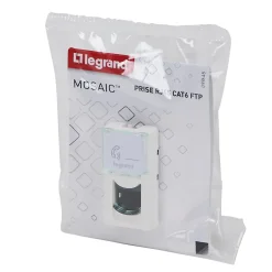 Mécanisme prise RJ45 cat6 1 module Mosaïc-Legrand Best