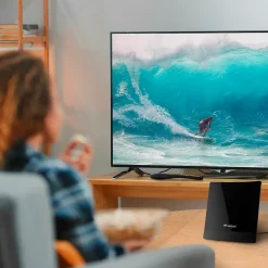 - Antenne TV amplifiée d'intérieur AT52 R1 USB - Portée 30 kms - Signaux numériques DVBT/DVBT2 - Filtres 4G 5G-Meliconi Sale