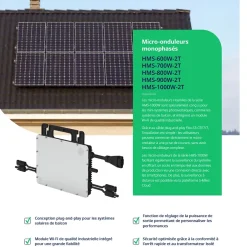 Micro-onduleur 1000W Wifi^Hoymiles New