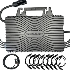 Micro-onduleur 2400W Wifi + Câble + Rallonges^Sossen Best