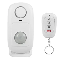 Mini alarme à détecteur de mouvement IRP + sirène et télécommande 2 touches-Smartwares Outlet