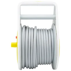 Mini enrouleur design 3 prises 2P+T - 7m - Vert -^Zenitech Discount