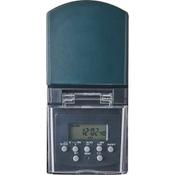 Minuterie digitale extérieure à programmation hebdomadaire gris^LAP