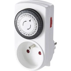 Minuterie mécanique à programmation quotidienne intérieure- New