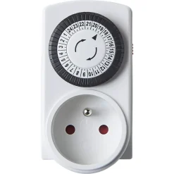 Minuterie mécanique à programmation quotidienne intérieure- New