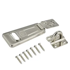 Moraillon et cadenas en acier galvanisé Moraillon 90mm^Smith & Locke Outlet