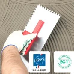 Mortier - colle déformable pour carrelage (C2 et S1) COL FLEX ECO - Sac de 25 Kg - GRIS^Weber