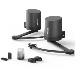 Motorisation connectée à bras articulés avec batterie de secours portail à battants - Orane Connect^Avidsen Online