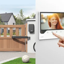 Motorisation connectée à vérins pour portail à battants - Teha Connect - - 114174-Avidsen Outlet