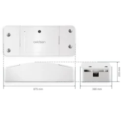 Motorisation connectée porte de garage STRÖMMA 600, max 75kg, guidage par chaîne-Avidsen