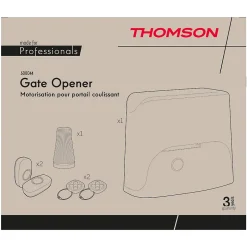 Motorisation connectée pour portail coulissant 6m + digicode^Thomson Hot