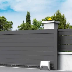 Motorisation connectée pour portail coulissant 6m + digicode^Thomson Hot
