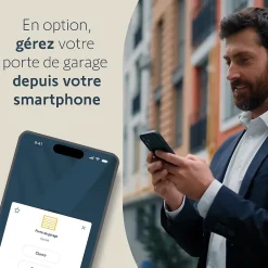 Motorisation de porte de garage Serenia IO 1100 Connect-Somfy