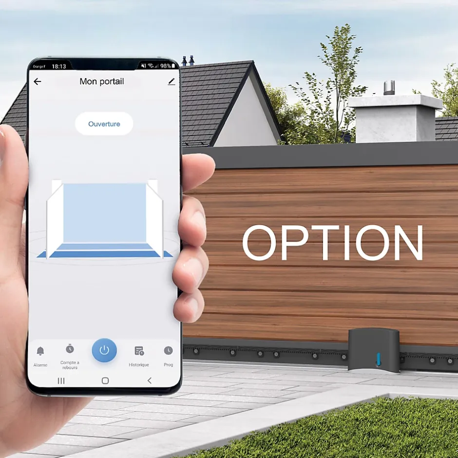 Motorisation pour portail coulissant Zenia-SE - - 114462-Avidsen Sale