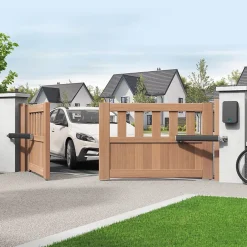 Motorisation pour portail à battants - Moteur à vérins - Teha-SE - - 114176-Avidsen