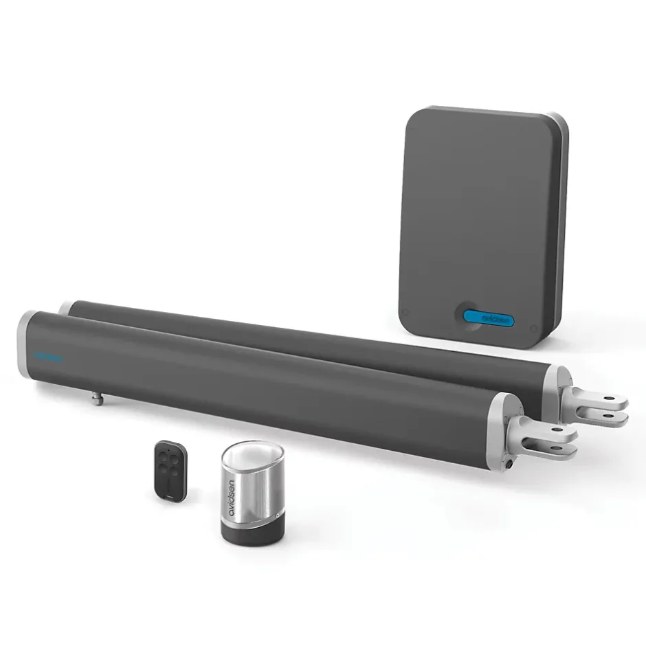 Motorisation pour portail à battants - Moteur à vérins - Teha-SE - - 114176-Avidsen