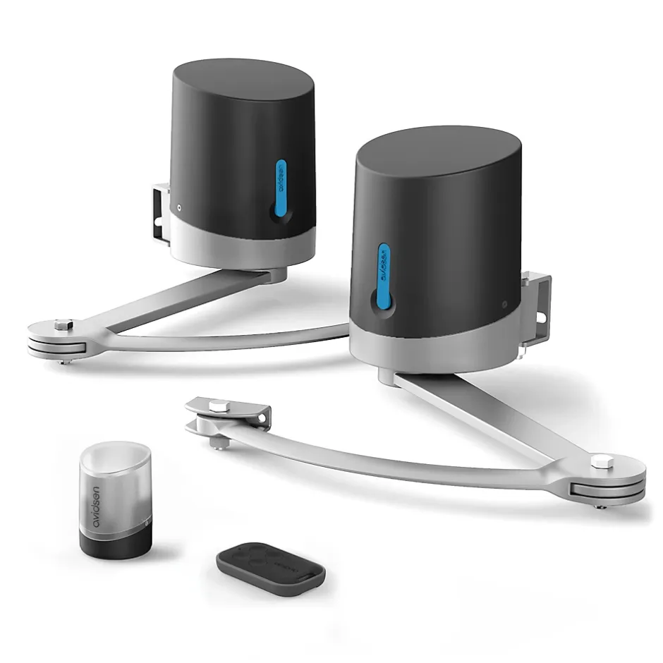 Motorisation pour portail à battants ORANE SE + kit solaire + 2 télécommandes supplémentaires (3 en tout)^Avidsen Online